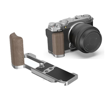 Camera Expansion Accessories Arca-Swiss Quick Release Metal Base, For Fujifilm X-M5 Ebony L-Plate, For Fujifilm X-M5 Walnut L-Plate, For Fujifilm X-M5 Thumb Grip Black, For Fujifilm X-M5 Thumb Grip Silver