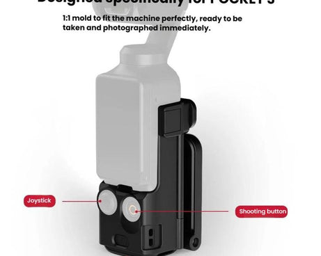 For DJI Osmo Pocket 3 Magnetic Mount Base Holder 180-Degree Adjustable Stand For Stable Vlogging