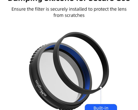 For DJI Osmo Nano aMagisn Quick-Change Snap-On Filter, UV, CPL, ND8+ND16+ND32+ND64, ND8+ND16+ND32+CPL