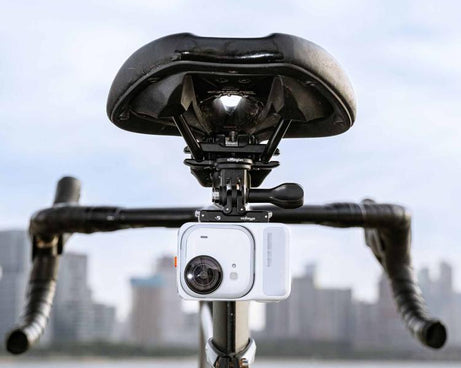 aMagisn  Universal Bike Seat Rail Mount for Action Cameras Bike Seat Clamp