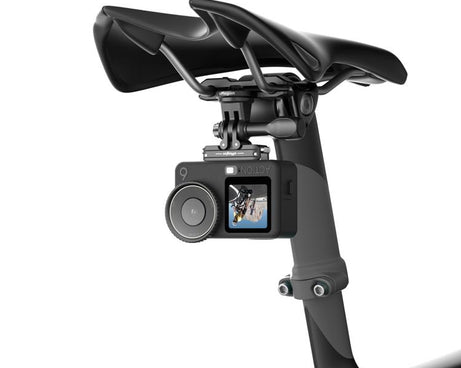 aMagisn  Universal Bike Seat Rail Mount for Action Cameras Bike Seat Clamp