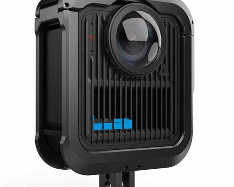 For GoPro MAX2 Aluminum Alloy Cage Kit Protective Frame With Dual Cold Shoe Mounts, Kit A, Kit B