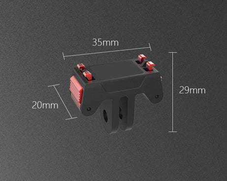 Magnetic Quick-Release Adapter Base for Insta360 X5, Ace Pro 2, Ace Pro, 2-claw Magnetic Adapter