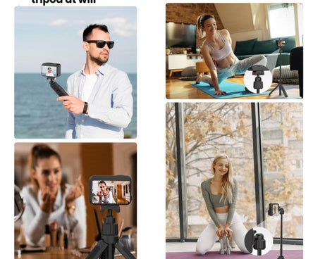 Magnetic Quick-Release Selfie Stick Tripod for Insta360 X5 / Ace Pro 2 / Ace Pro with 360-Degree Rotation, for Insta360 X5, Ace Pro 2, Ace Pro