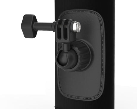 Universal Shoulder Strap Mount For Action Cameras With 360-Degree Rotating Ball Head Hands-Free POV Shooting