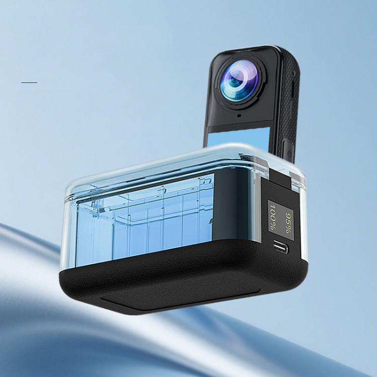 For Insta360 X4 Air Battery Fast Charger Dual Channel Charging Case With Digital Display, For Insta360 X4 Air