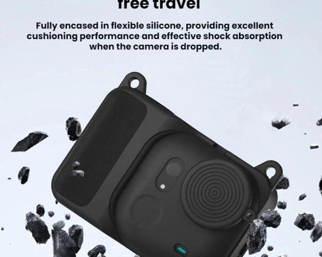 For Insta360 Go Ultra Flymile Action Camera Silicone Protective Case