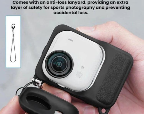 For Insta360 Go Ultra Flymile Action Camera Silicone Protective Case
