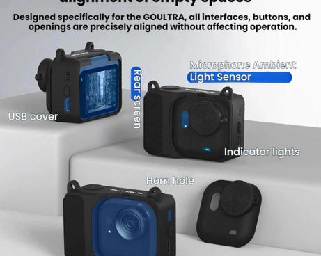 For Insta360 Go Ultra Flymile Action Camera Silicone Protective Case
