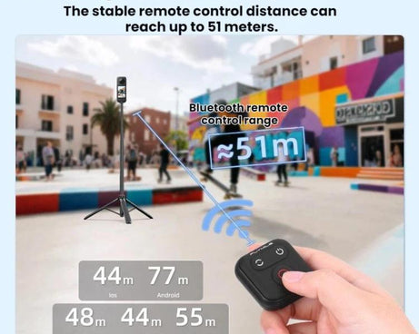 Flymile For Action Cameras 51M Smart Bluetooth Controller