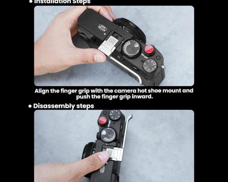For Fujifilm X100VI Flymile Camera Shooting Single-Handed Grip Fixed Support Bracket