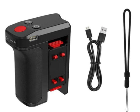 For Insta360 Ace Pro / 2 / X5 Flymile Magnetic Quick-Release Action Camera Street Shooting Handle