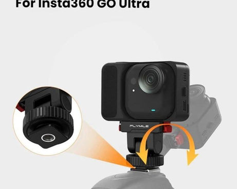 For Insta360 Go Ultra Flymile Magnetic Gimbal Quick Release Extension Base, GU017