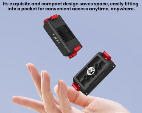 For DJI Osmo Action 3 / 4 / 5 Pro Flymile Magnetic Quick-Release Expansion Adapter Base, For DJI Osmo Action 3 / 4 / 5 Pro