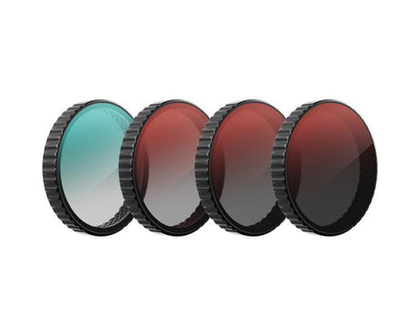 For DJI Osmo Action 6 Camera aMagisn Quick Release Filter Protective Lens Cover, UV, CPL, ND8+ND16+ND32+ND64, CPL-ND8+ND16+ND32