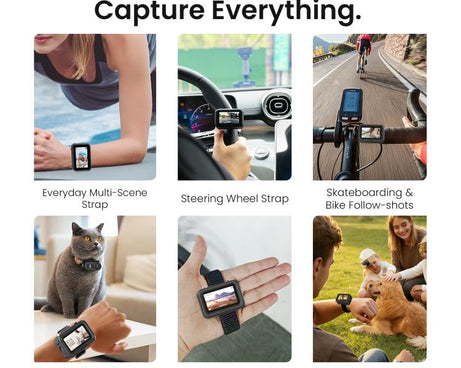 For DJI Osmo Nano Vision Dock aMagisn Silicone Case With Multifunctional Wrist Strap