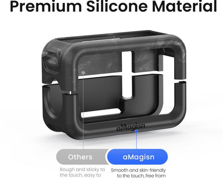 For DJI Osmo Nano Vision Dock aMagisn Silicone Case With Multifunctional Wrist Strap