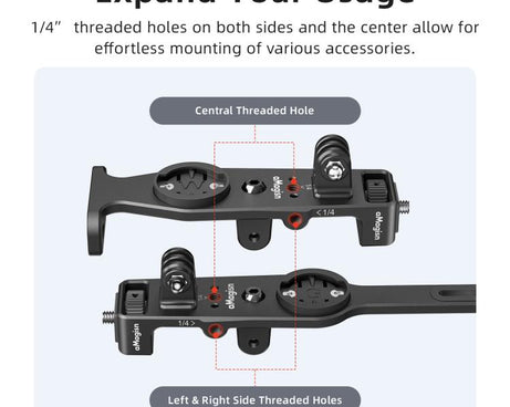 Action Camera Speedometer Cycling Mount, aMagisn BR01 Independent Handlebars, aMagisn BR02 Integrated Handlebars
