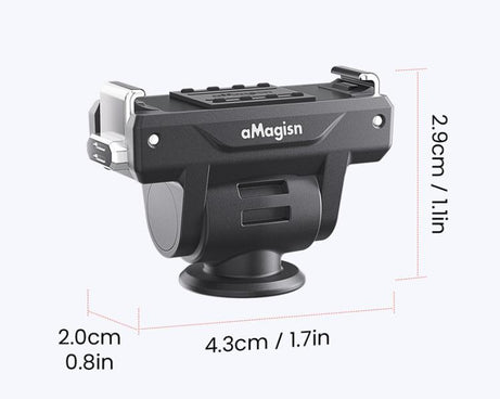 aMagisn TN14 Adjustable Dual-Direction Magnetic Quick-Release Adapter, TN14