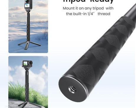 120cm Quick-Release Selfie Stick Gimbal, For DJI Osmo 360 / Action 5 Pro / Action 4 / Action 3, PD16