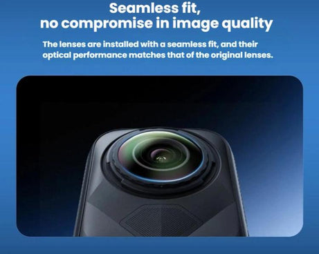 For Insta360 X5 Replacement Lens Kit With Tools For Easy Lens Change And Protection
