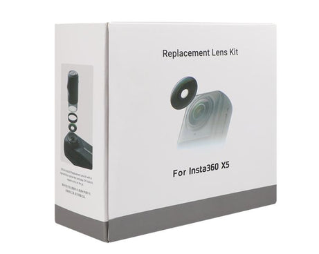 For Insta360 X5 Replacement Lens Kit With Tools For Easy Lens Change And Protection