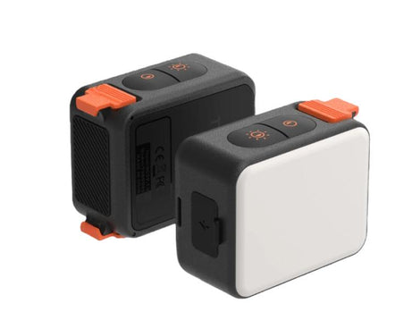 For DJI Osmo Action 6 / Nano TELESIN Magnetic Quick Release Fill Light Dual Color Temperature With 25 LEDs