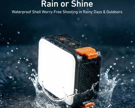 For DJI Osmo Action 6 / Nano TELESIN Magnetic Quick Release Fill Light Dual Color Temperature With 25 LEDs