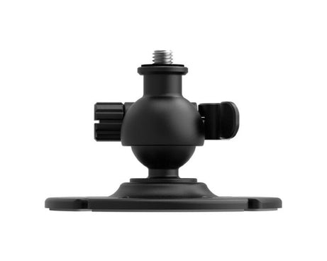 Flymile For DJI Osmo Pocket 3 / Insta360 X5 Ball Head Adhesive Base Mount, 1/4 inch Version, Two-prong Version