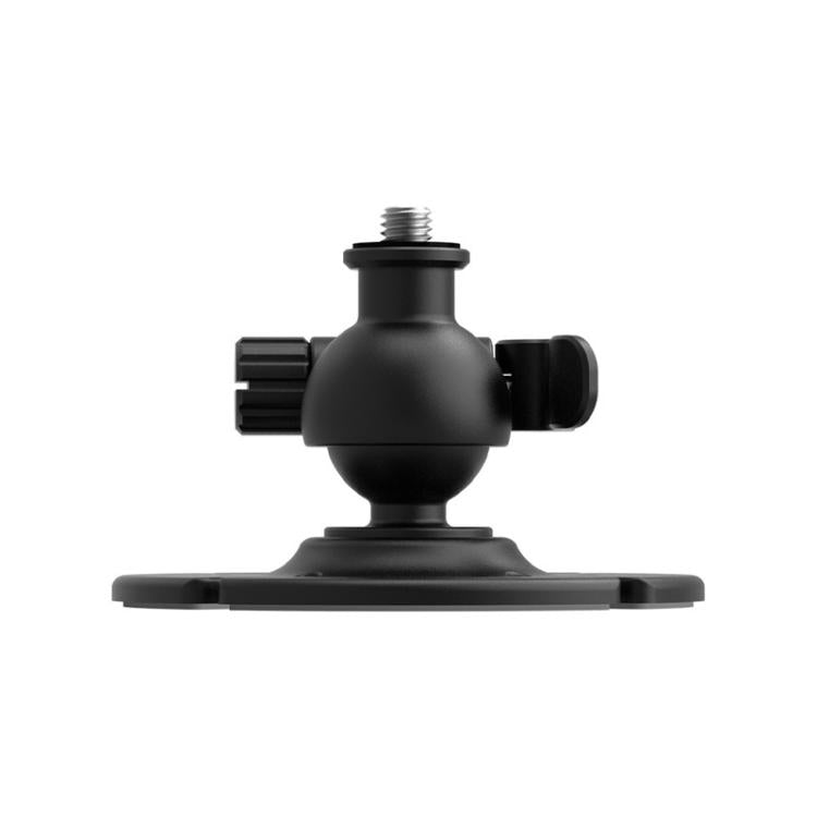 Flymile For DJI Osmo Pocket 3 / Insta360 X5 Ball Head Adhesive Base Mount, 1/4 inch Version, Two-prong Version