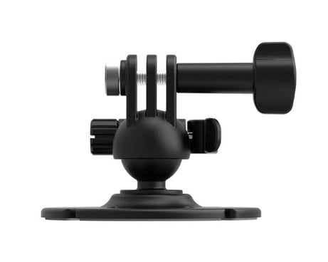 Flymile For DJI Osmo Pocket 3 / Insta360 X5 Ball Head Adhesive Base Mount, 1/4 inch Version, Two-prong Version