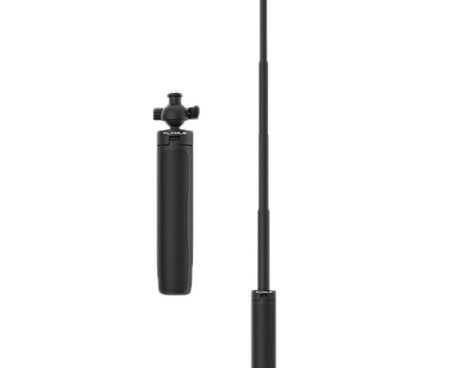 Flymile For DJI / GoPro / Insta360 Selfie Sticks Extension Tripods, 1/4 inch Version, Two-prong Version