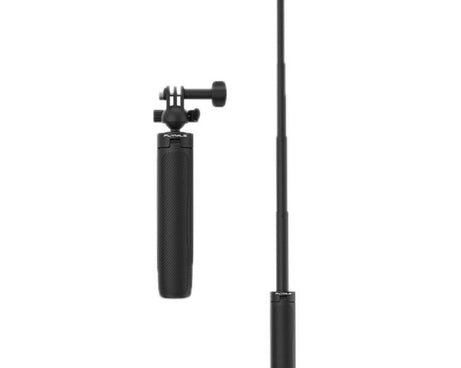Flymile For DJI / GoPro / Insta360 Selfie Sticks Extension Tripods, 1/4 inch Version, Two-prong Version