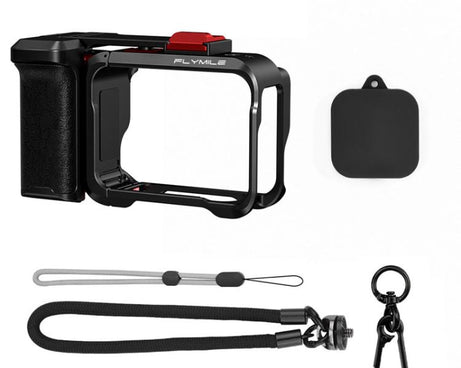 For Insta360 Ace Pro 1/2 Flymile Camera Cage Extension Handle Kit