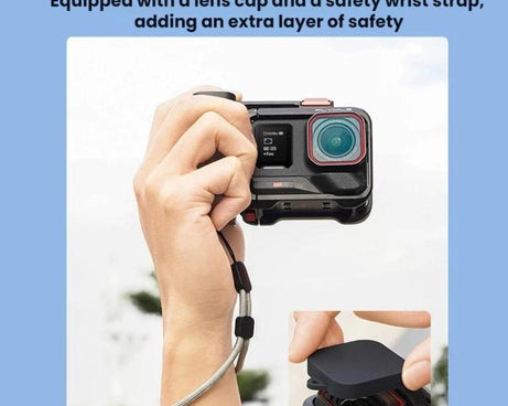 For Insta360 Ace Pro 1/2 Flymile Camera Cage Extension Handle Kit