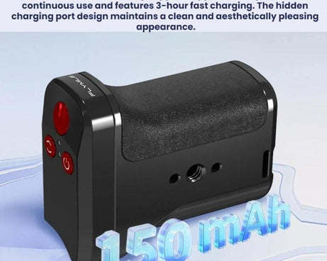 Flymile For DJI Magnetic Quick-Release Action Camera Street Shooting Handle, For Osmo Action 3 / 4 / 5 Pro, For Osmo Action 6