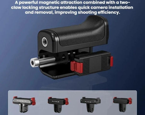 For DJI Osmo Action 6 Flymile Magnetic Quick-Release Base Handheld Shooting Sports Camera Accessory