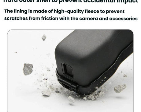 For DJI Osmo Pocket 3 Magnetic Flip Cover Case Body Lens Protector