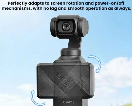 For DJI Osmo Pocket 3 BRDRC Foldable Screen Protector Sunshade