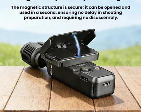 For DJI Osmo Pocket 3 BRDRC Foldable Screen Protector Sunshade