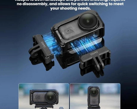 For DJI Osmo Nano Flymile Magnetic Expansion Bracket Metal Cage Protective Frame, ON014