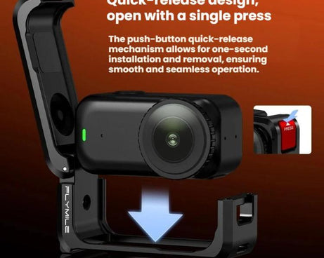 For DJI Osmo Nano Flymile Metal Cage Protective Case Extension Frame, ON015
