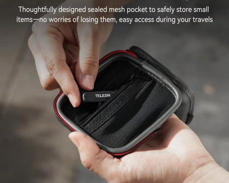Sports Camera Universal Shockproof Case Anti-Shock Storage Bag, TELESIN S6-PRC-07
