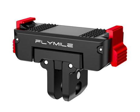 For DJI Osmo 360 / Action 3 / 4 / 5 Pro Flymile Magnetic Quick-Release Adapter Base, Plastic
