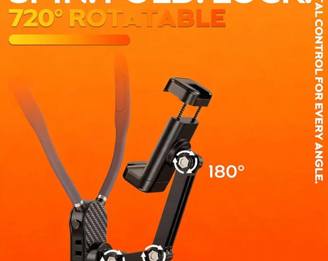 Neck-Worn Phone Mount Cycling First-Person View Chest-Mounted Anti-Shake Shooting, Magnetic, Clip, Action Camera