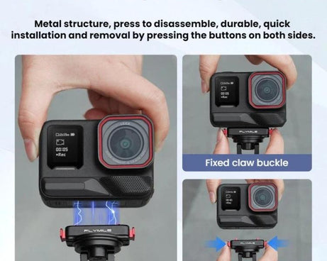 For Insta360 Ace Pro / 2 Flymile Quick-Release Magnetic Extension Stand