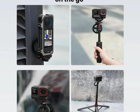 For Insta360 Ace Pro / 2 Flymile Quick-Release Magnetic Extension Stand