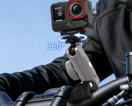 For Insta360 Ace Pro 2 / X5 Flymile Magnetic Extendable Rotating Quick-Release Base