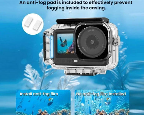 For DJI Osmo Action 6 Flymile 60m Diving Quick-Release Magnetic Waterproof Case