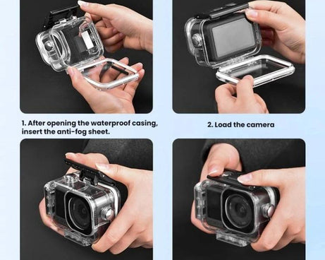 For DJI Osmo Action 6 Flymile 60m Diving Quick-Release Magnetic Waterproof Case
